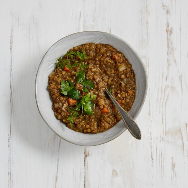 Bio-Linsen-Kraftsuppe (1 Liter)