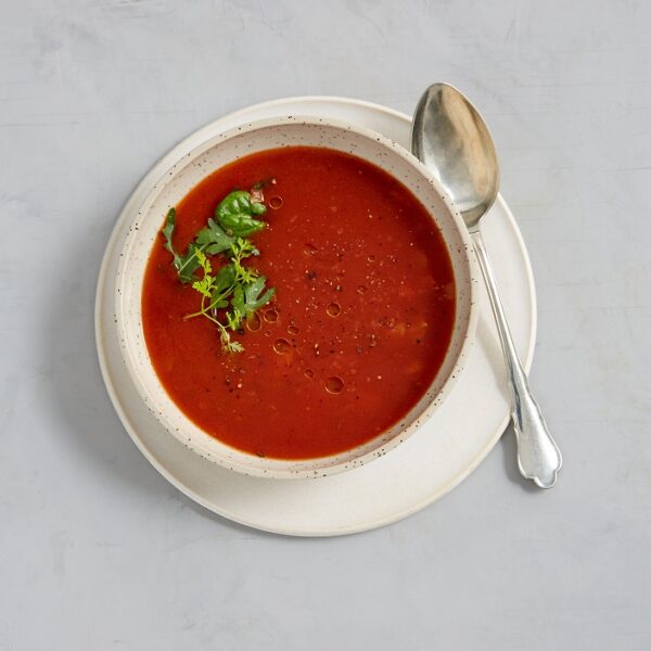 Bio-Tomaten-Kraftsuppe (1 Liter)
