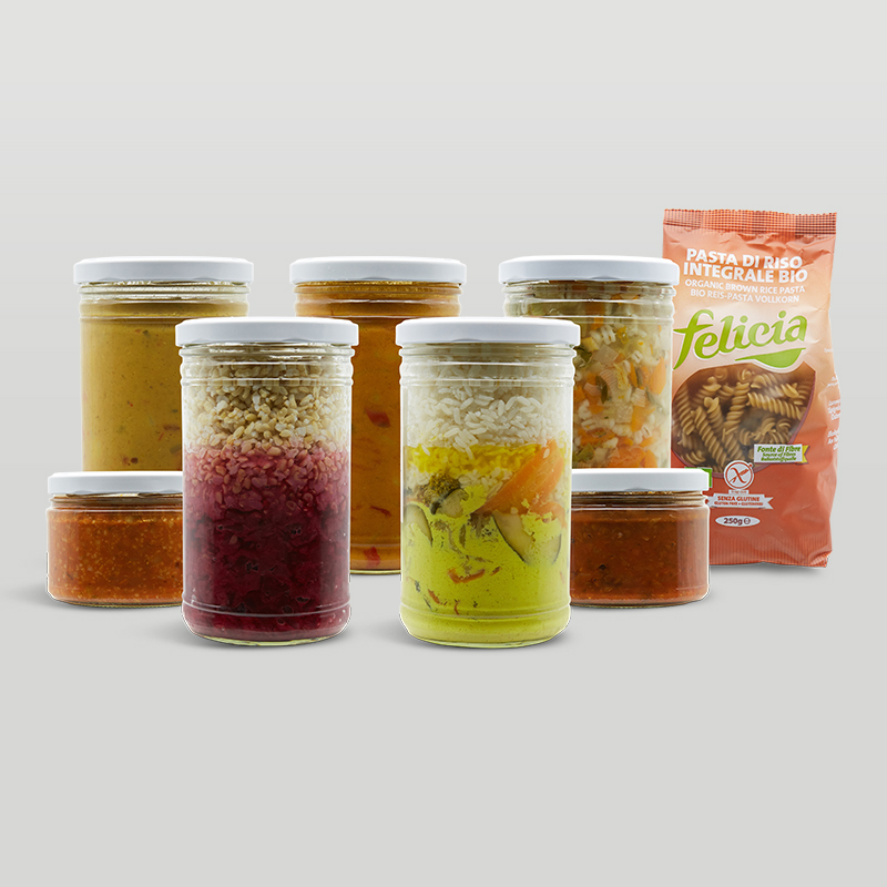 Kraftspeisenpaket Lactosefrei & Vegetarisch