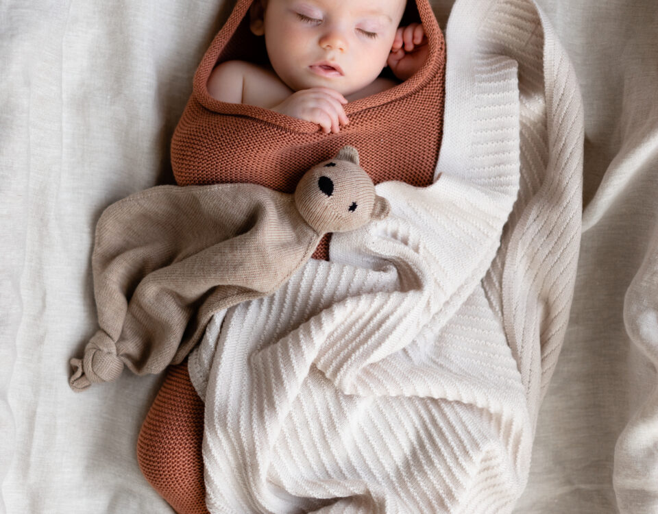 Kind der Stadt Baby im Wochenbett