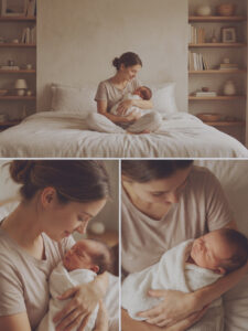 Mama im Wochenbett