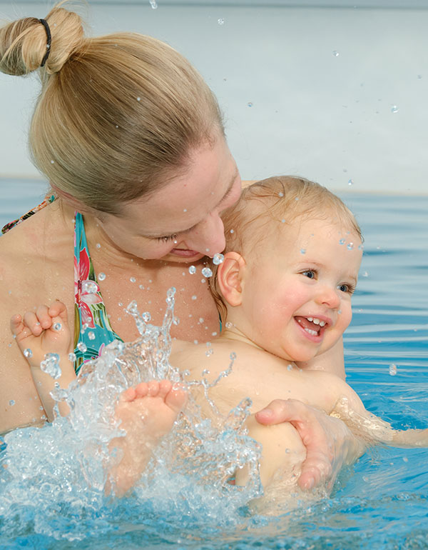 Babyschwimmen bei Aqua & Soul